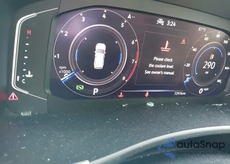 2022 Volkswagen Atlas 3.6L V6 Se W/Technology из США, поврежденный, VIN 1V2JR2CA6NC534781